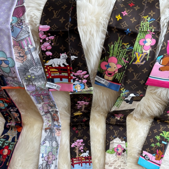 NEW Louis Vuitton Limited Edition Bandeaus Twillies - Picture 5 of 6